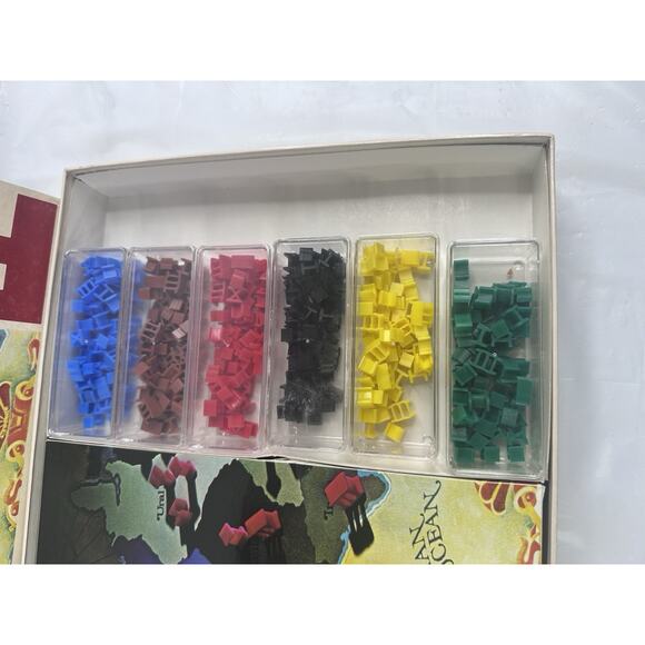 RISK Board Game Parker Brothers World Conquest Vintage 1975-1980 - Picture 5 of 8